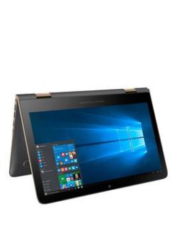 Hp Spectre X360 13-4105Na Intel&Reg; Core&Trade; I7 Processor, 8Gb Ram, 256Gb Ssd Hard Drive, 13.3 Inch Touchscreen 2-In-1 Laptop - Black/Copper